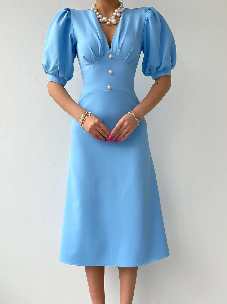 Linda Midi Elbise