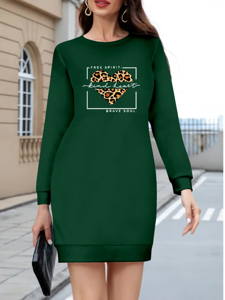 Kadın Uzun Kollu Bisiklet Yaka Desenli Viskon Iki Iplik Bluz