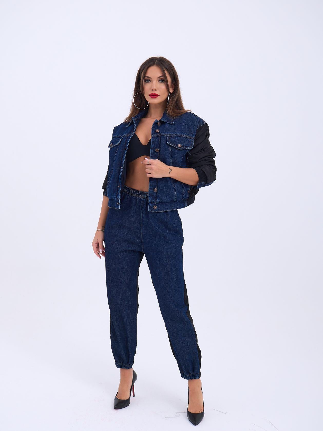KOT PANTOLON-MAVİ