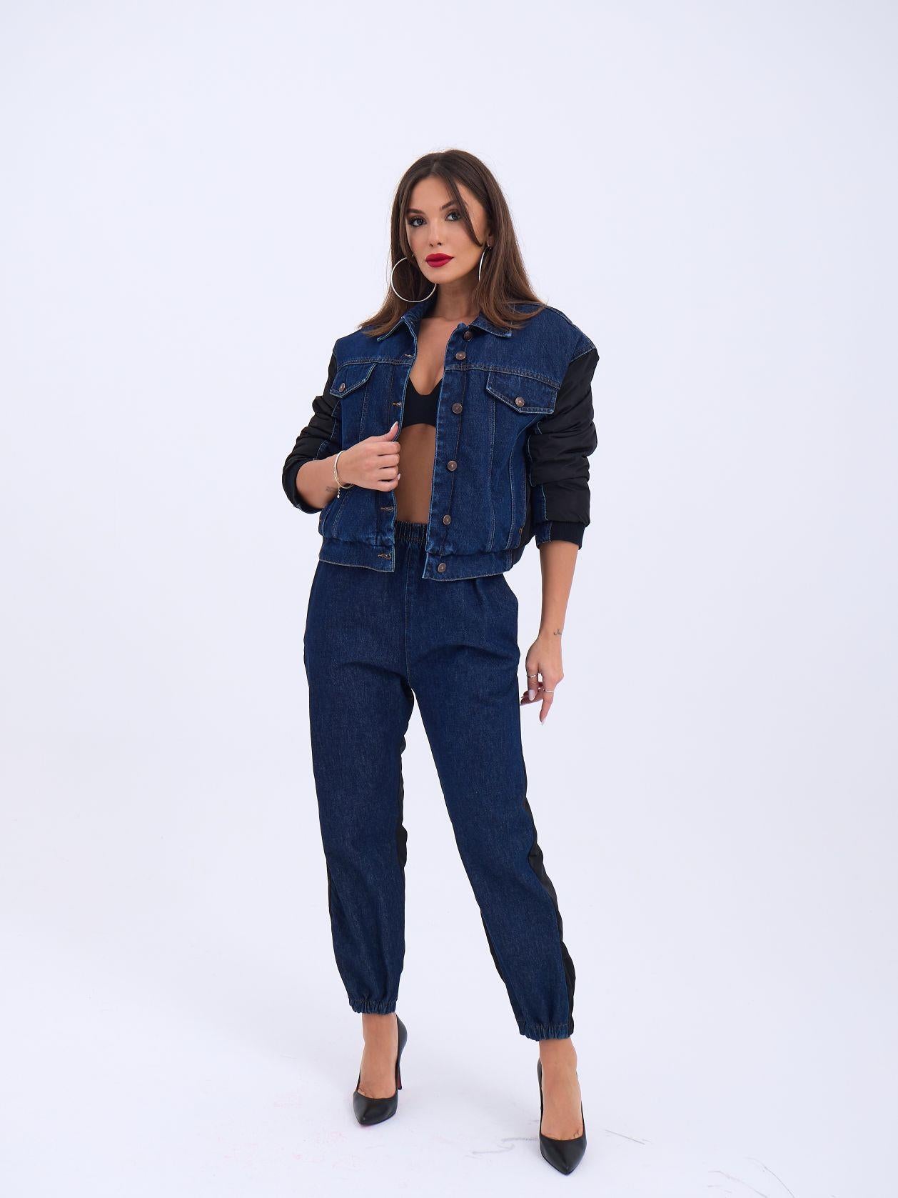 KOT PANTOLON-MAVİ