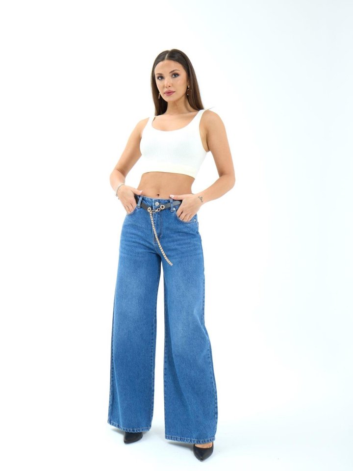 KOT PANTOLON-MAVİ