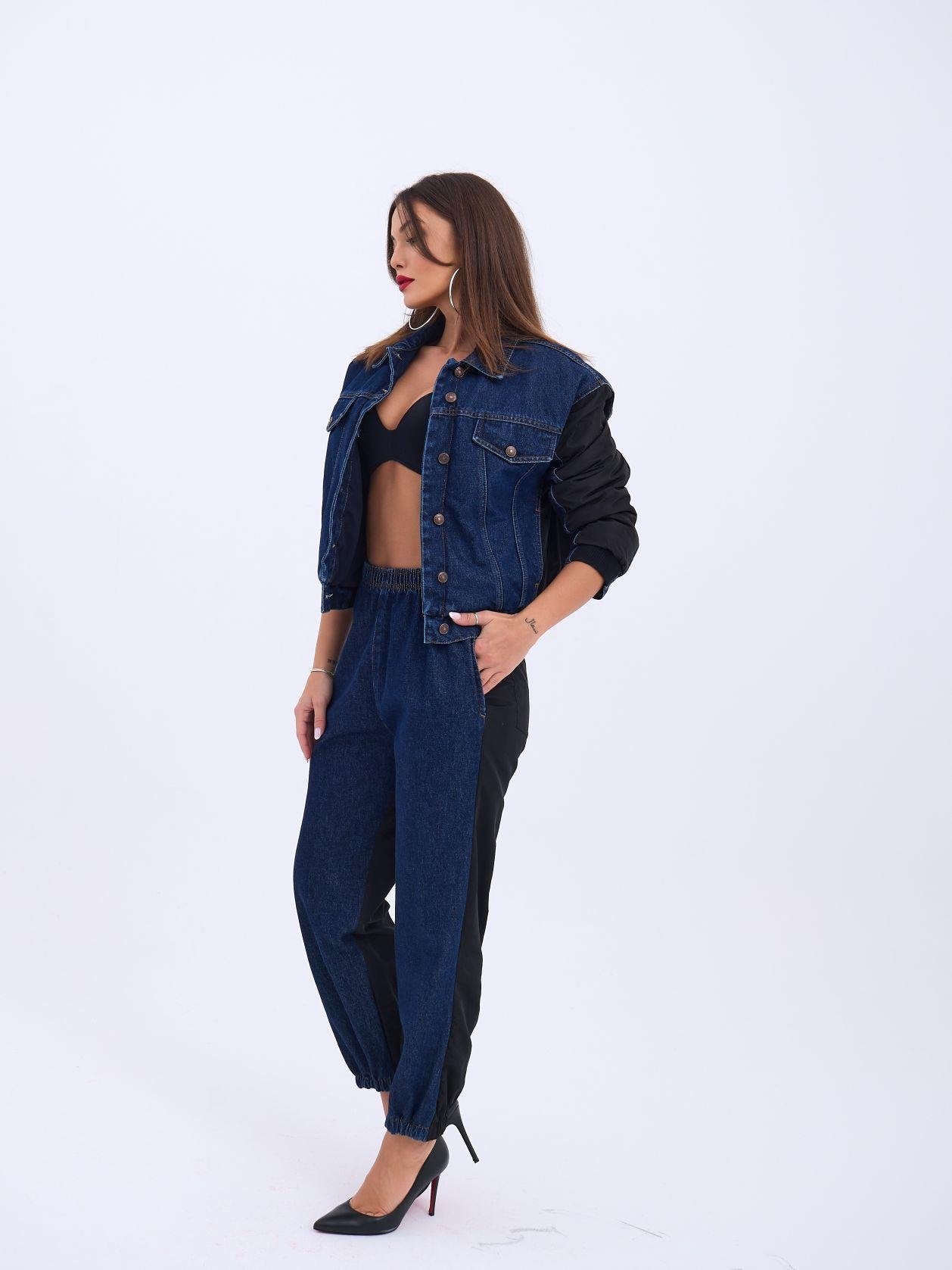 KOT PANTOLON-MAVİ