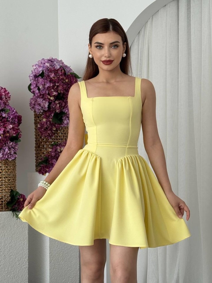 Dreas Fiyonk Detaylı Elbise