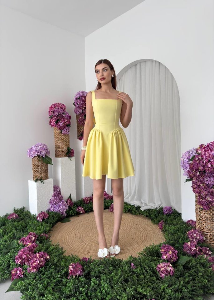 Dreas Fiyonk Detaylı Elbise